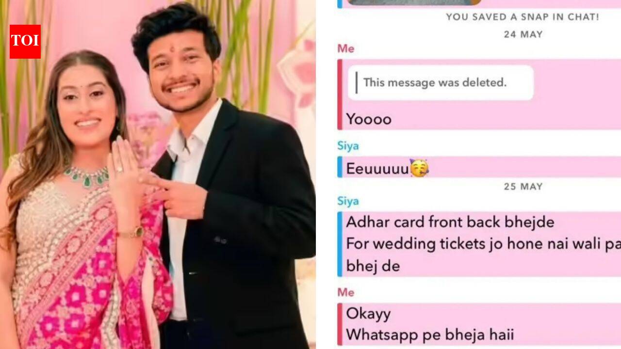 'Wedding that would never happen': Siya Goyal's 'Snapchat message' to friend goes viral