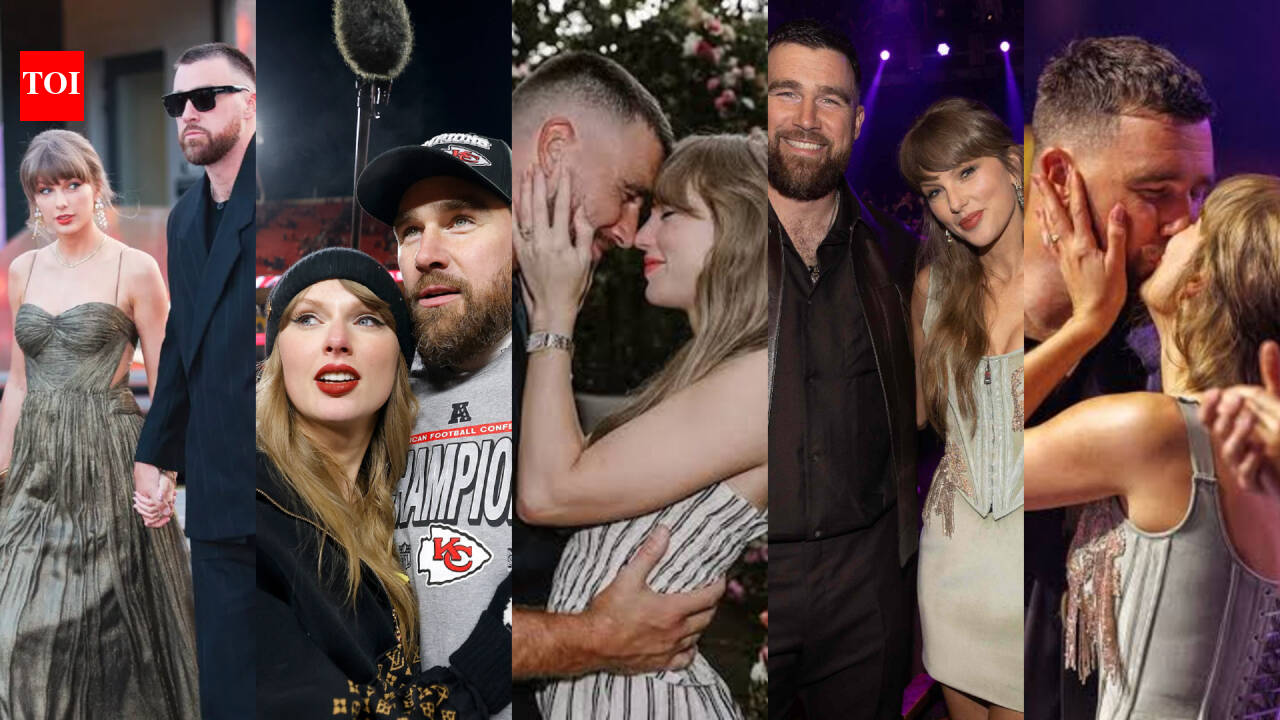 Taylor Swift and Travis Kelce's relationship timeline: From 'butt-hurt' at the Eras Tour to 'I do' at Madison Square Garden