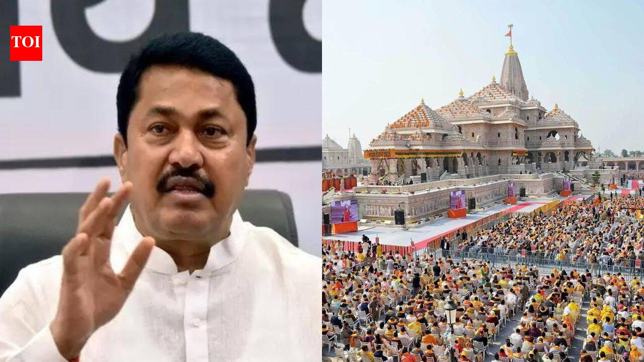 Nana Patole accuses RSS-BJP of 'playing with Ram Temple devotees' sentiments'