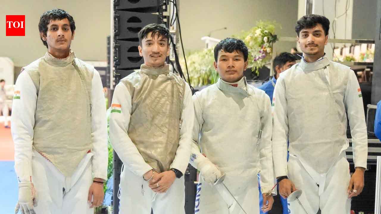 Men's foil team earns Asian Games qualification despite India missing medals