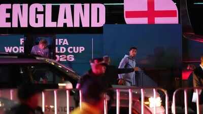 FIFA World Cup: England greeted with boos after delaying Mexico arrival over 'spy' fears before last-16 clash - Watch