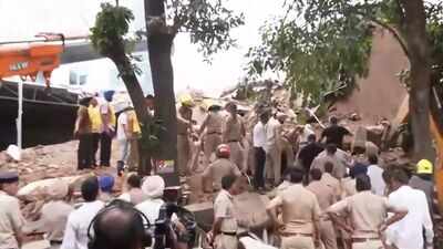 Building collapses in Chandigarh's Industrial Area; 2 feared trapped under debris
