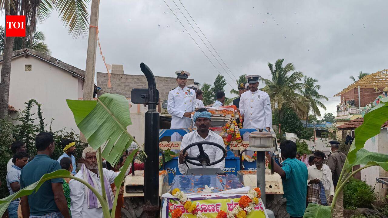 Village bids farewell to soldier Yashodhar Vaddar