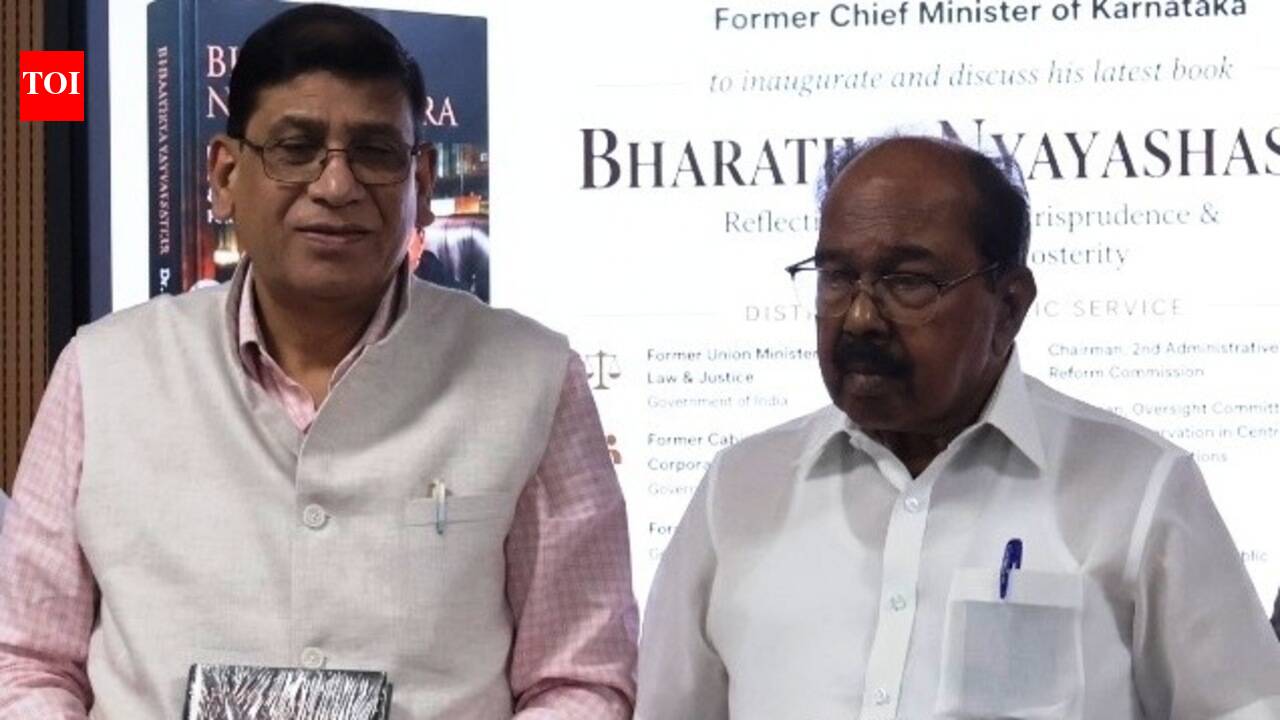 Indian legal system lacks ancient wisdom: Ex-CM Karnataka | Patna News  timesofindia.indiatimes.com