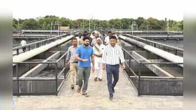 Officials inspect infra projects