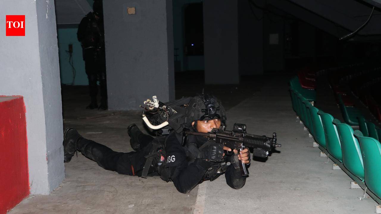 Police-NSG joint mock drill