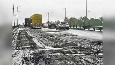 After city roads, rain exposes poor quality of highways