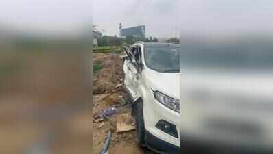 Dumper on wrong side rams SUV, law student injured