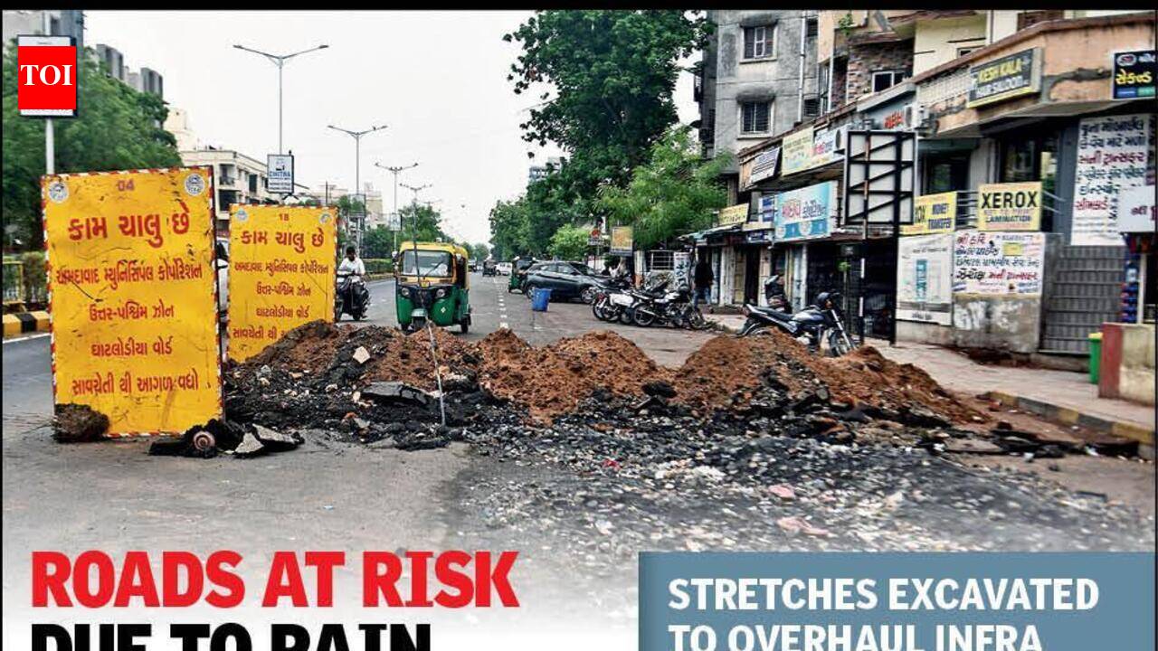 Cave-in fears shadow 220 rebuilt roads in Ahmedabad