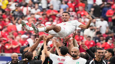 FIFA World Cup Canada vs Morocco Match Result: Morocco is the first to book a place in the quarter-finals with a 3-0 win