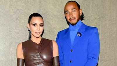 Lewis Hamilton's long-awaited Kim Kardashian comment steals attention ahead of British GP: "Of course..."