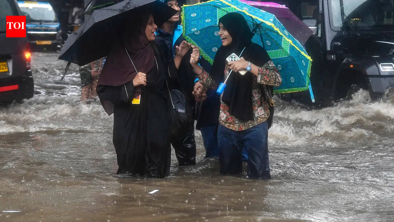 Heavy rain batters Mumbai: Intense showers bring 80% of city's July average rainfall in just 4 days; IMD issues 'red' alert
