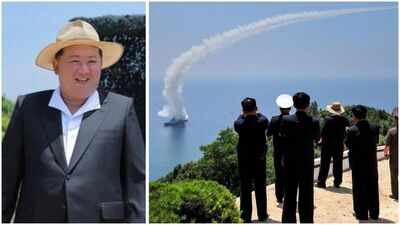 Kim Jong Un oversees nuclear-capable missile tests from newly repaired warship