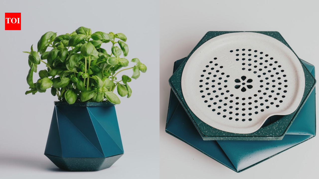 NASA-inspired plant pot that grows and expands along with your plant