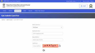 RPSC 2nd Grade Teacher Exam City intimation slip released for July examination; download here