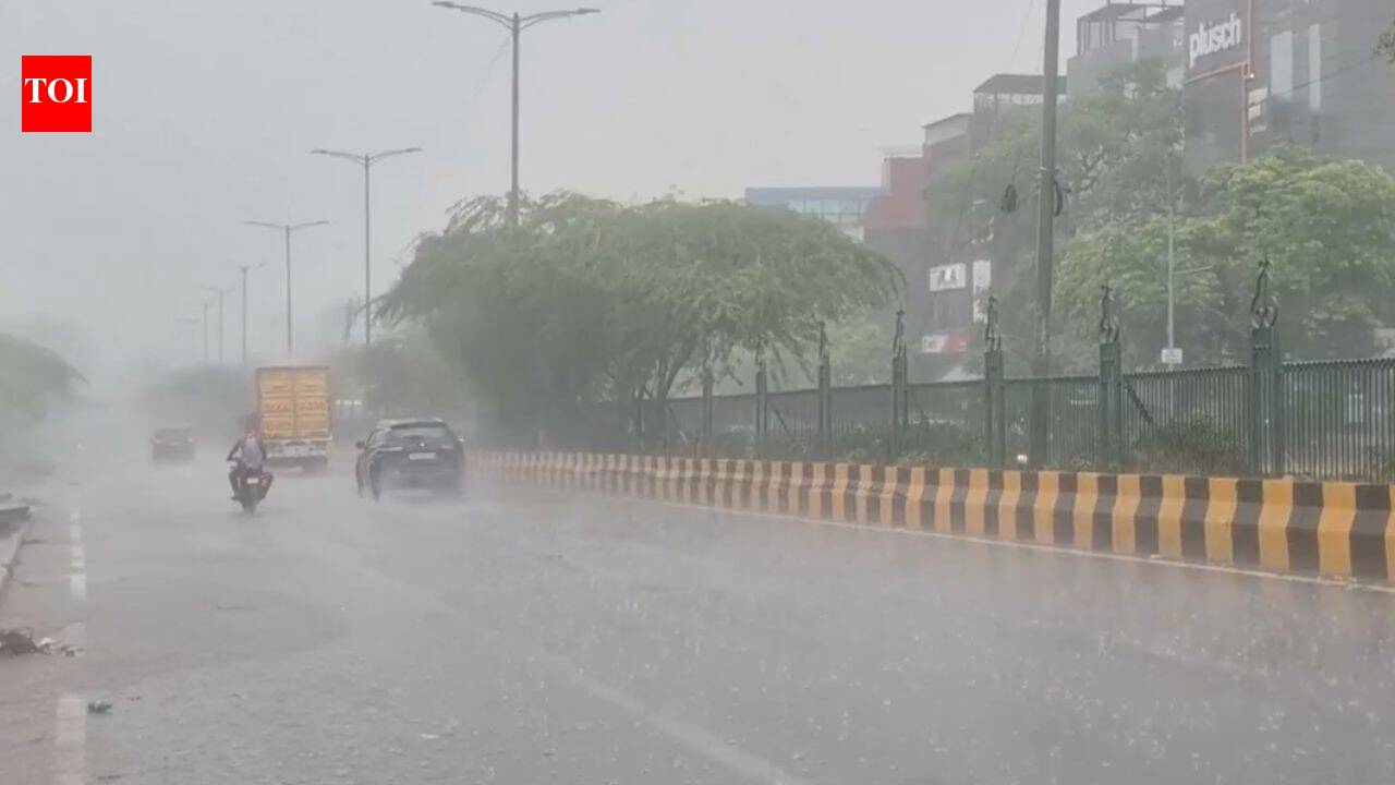 Heavy rain and gusty winds batter Delhi-NCR; 15 flights diverted due to bad weather