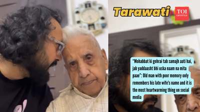 “Mohabbat ki gehrai tab samajh aati hai, jab yaddaasht bhi uska naam na mita paae”: Old man with poor memory only remembers his late wife's name and it is the most heartwarming thing on social media