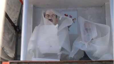Syama Prasad Mukherjee statue vandalised in Kolkata, tile and nameplate damaged