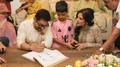 Inside Aamir Khan and Gauri Spratt's intimate wedding; From family members to celebrity guests, Who attended the private celebration