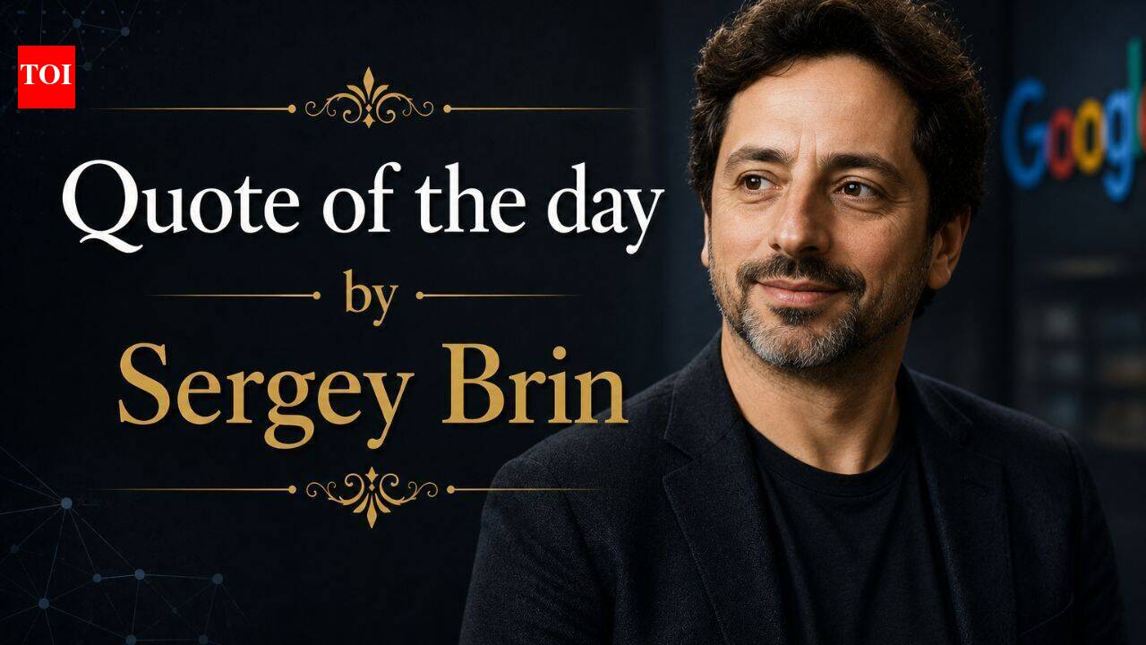 Quote of the day by Google founder Sergey Brin: "It's not enough not to be evil. We also actively try…"