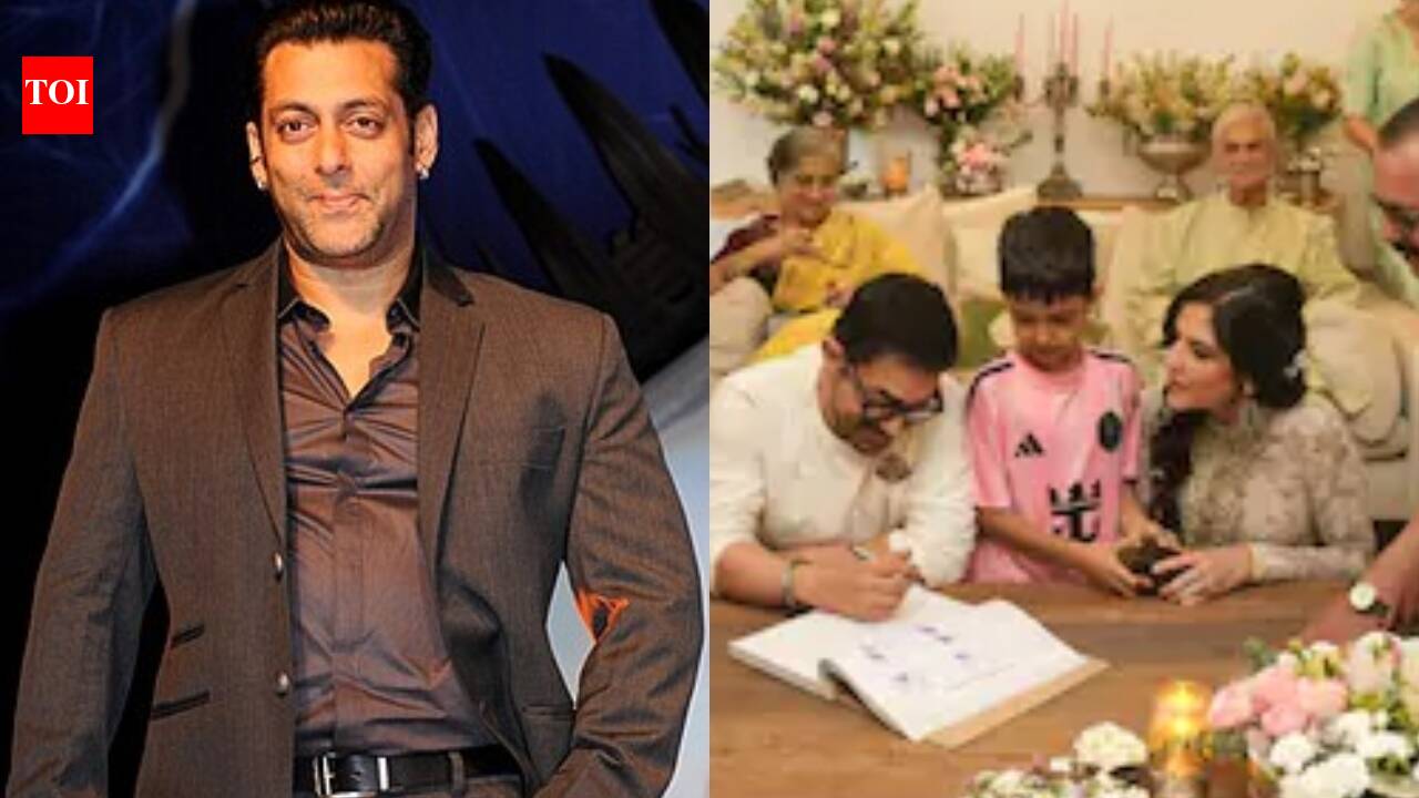 सलमान खान: जब सलमान खान ने उन्हें परफेक्शनिस्ट बताते हुए मजाक में कहा, “आमिर खान जब तक शादी परफेक्ट नहीं करेगा, वो करेगा जाएगा” | हिंदी मूवी समाचार
