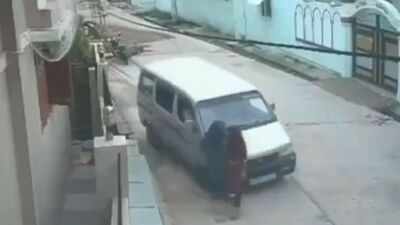Mother-daughter duo flung into air as speeding car hits them; driver arrested