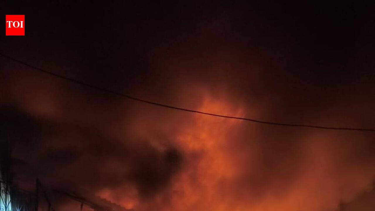 Delhi Fire Services Contain Major Factory Blaze in Chandan Hola