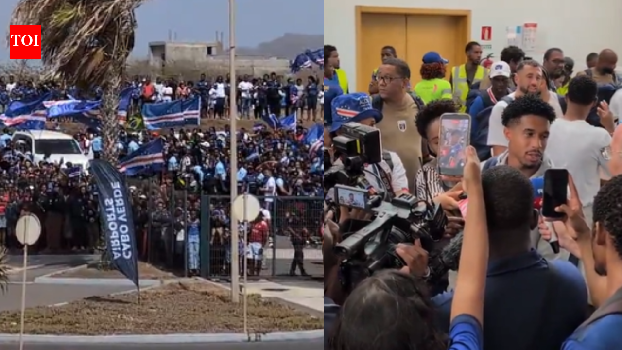 Watch: Cape Verde receive hero's welcome after historic World Cup campaign