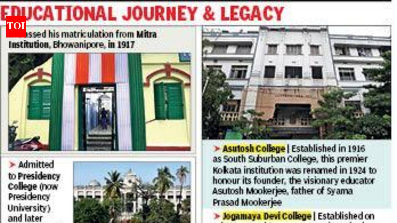 From alma mater Presidency to college named after Syama Prasad, institutes plan fitting tribute to founding father
