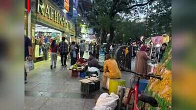 EYE WASH - Encroachments return to T Nagar pedestrian plaza 24 hours after GCC drive