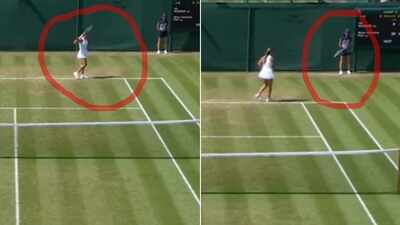  German player disqualified from Wimbledon for throwing racket into stands