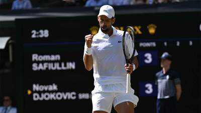 History! Novak Djokovic breaks Roger Federer's all-time Wimbledon record