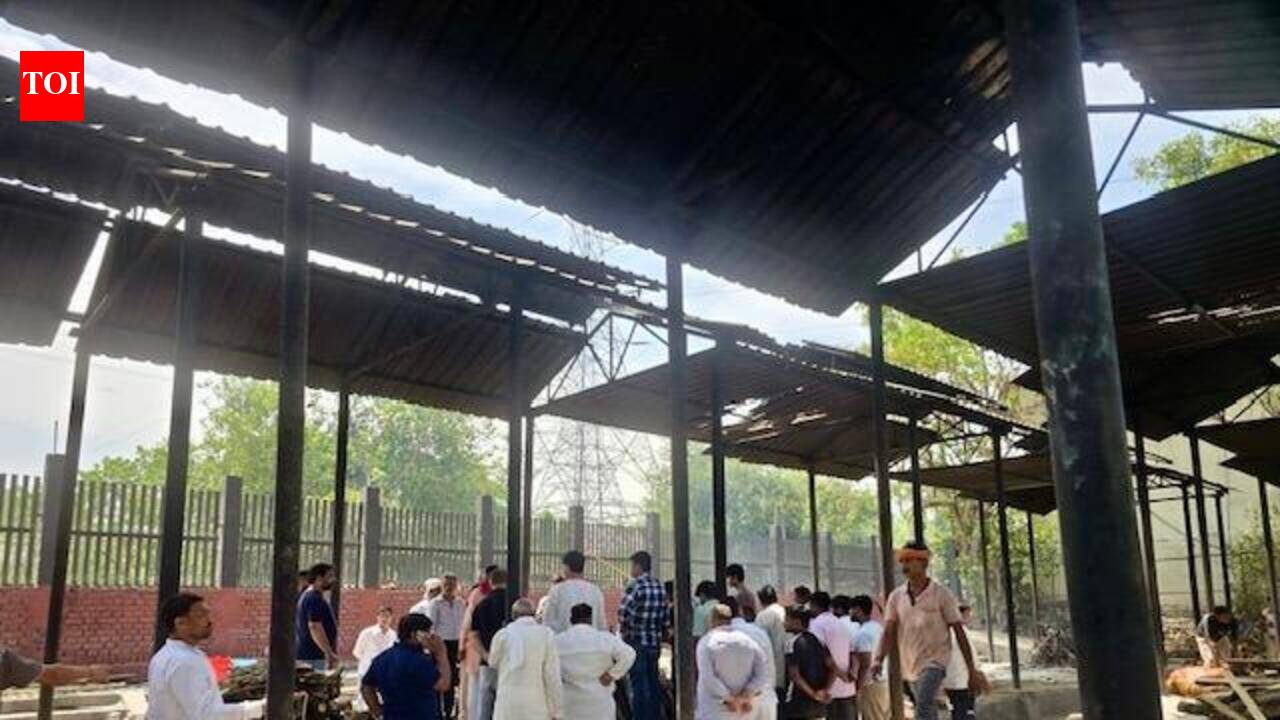 Broken sheds, missing railings: Hindon Moksha Ghar in need of repairs