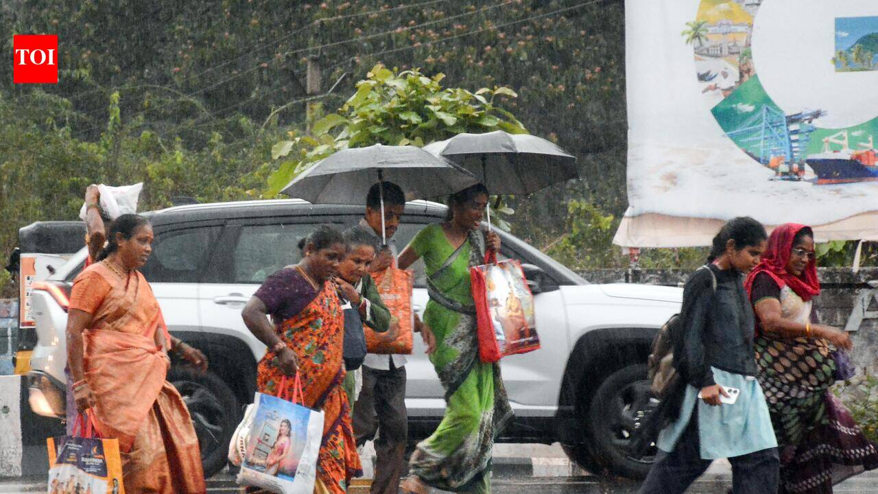 Heavy rains lash north coastal Andhra Pradesh