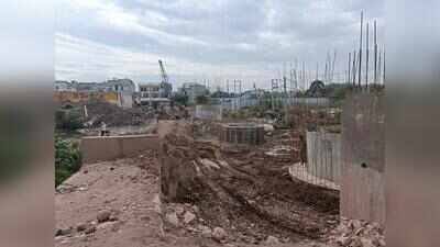 Bitumen, iron shortage delay Baltana bridge work; commuters face longer daily detours