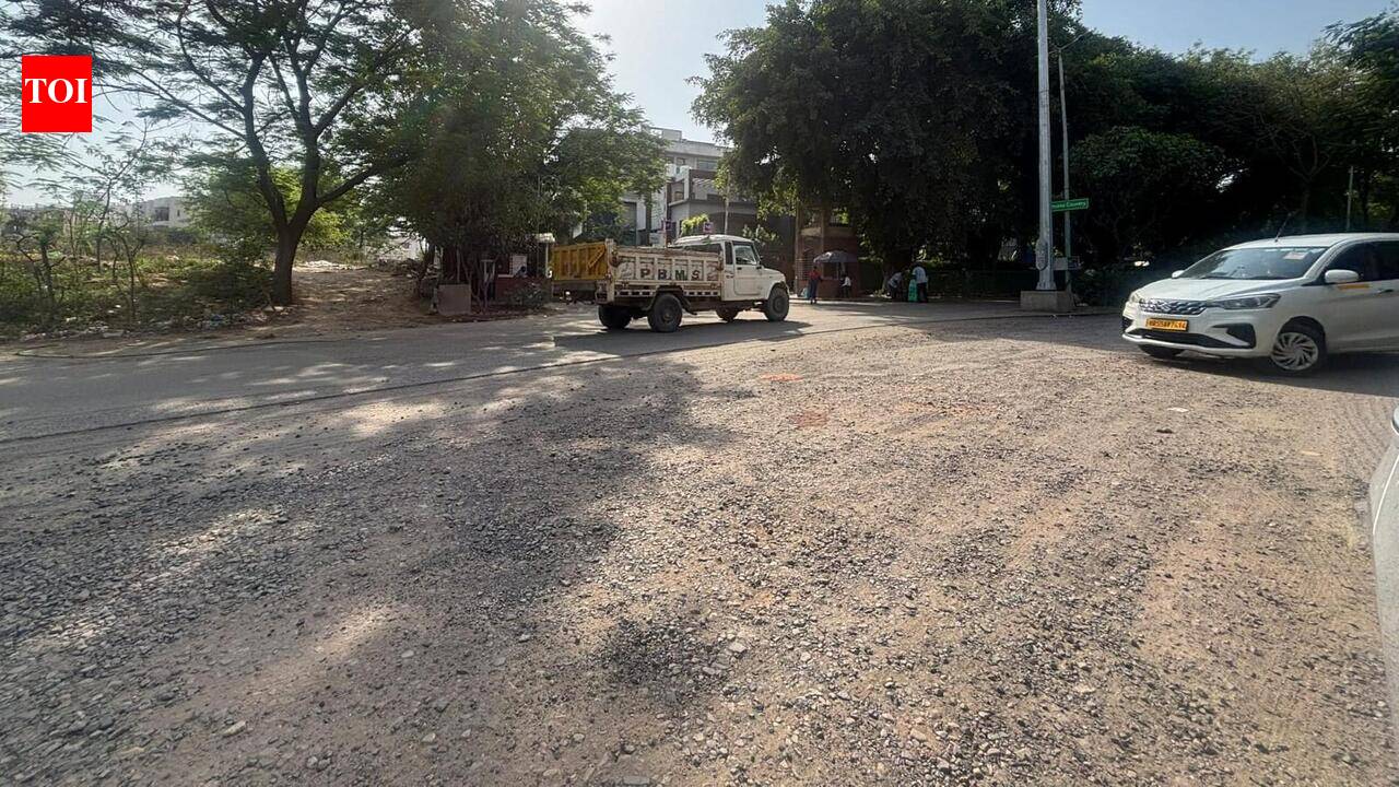 Revamp held up, key road riddled with craters, commute a nightmare