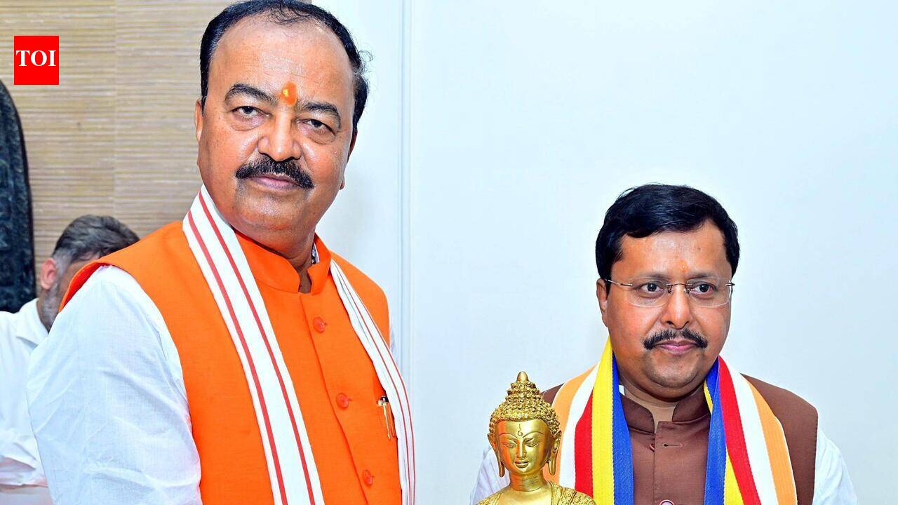 BJP chief meets UP BJP ex-presidents, NDA allies to fine-tune 2027 election roadmap