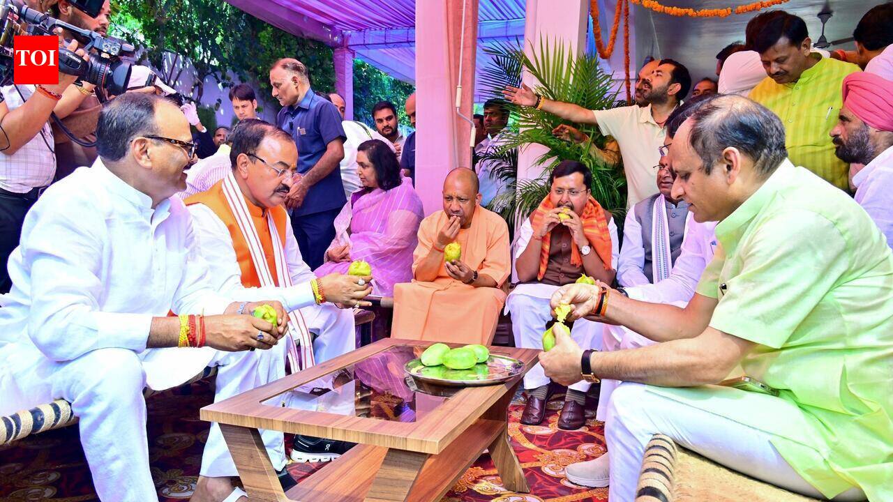 Camaraderie over mango party at Pathak’s house