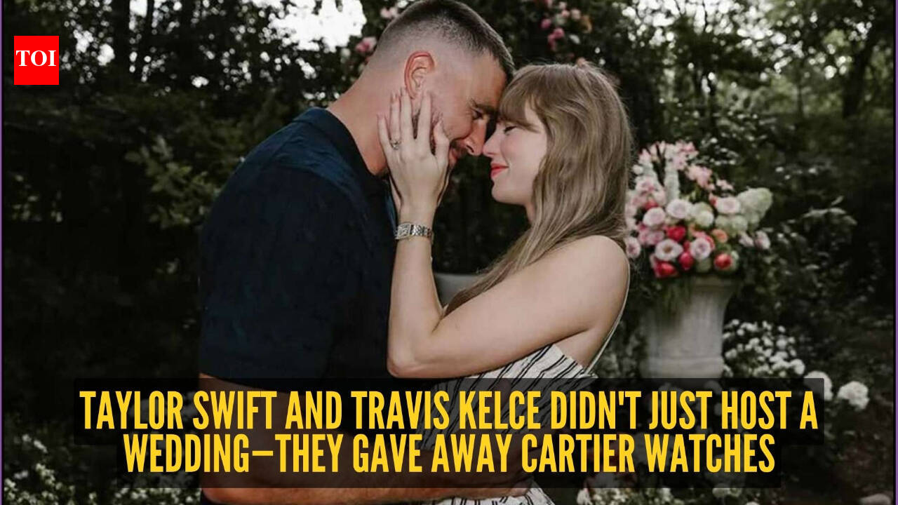 Cartier watches, designer bags and even a vintage Chevrolet: Inside Taylor Swift And Travis Kelce's seriously luxurious wedding favours