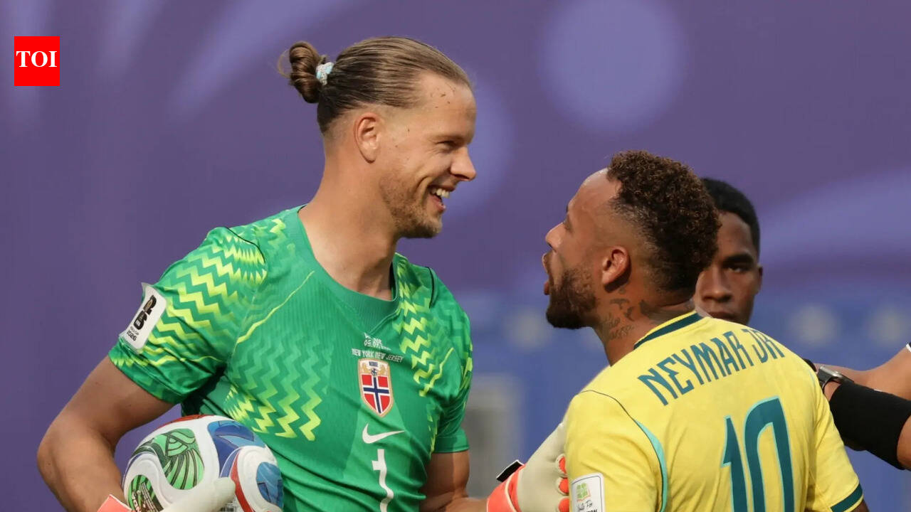 'Not to me': What Neymar told Norway goalkeeper after scoring penalty