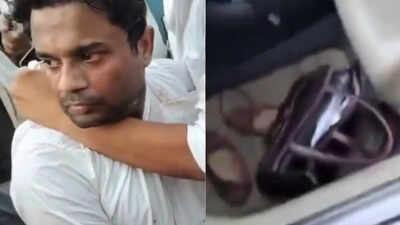 'My mother is retired IAS officer': Man held for dragging girlfriend from car, hitting her with brick in Kanpur