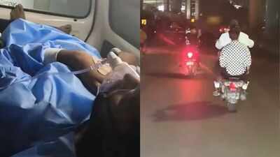 Watch: Bengaluru bikers turn road into stunt track, block ambulance carrying patient