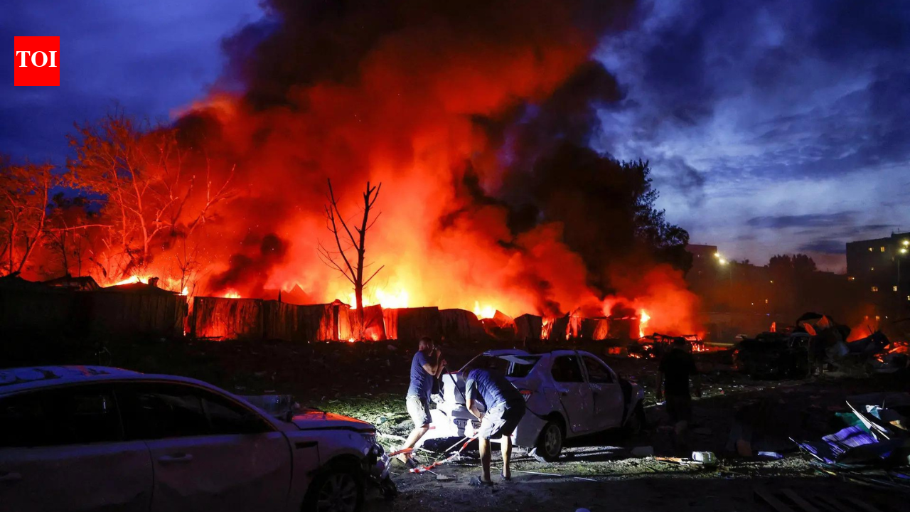 Russia strikes Kyiv with 68 missiles, 351 drones; 11 killed ahead of Nato summit