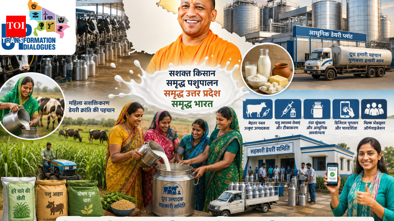 UP's dairy advancements redefine agriculture; strategic policy reforms drive growth