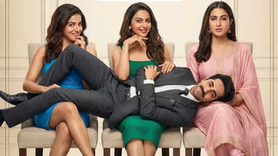  When and where to stream Ayushmann Khurrana, Sara Ali Khan, Rakul Preet Singh and Wamiqa Gabbi's chaotic rom-com