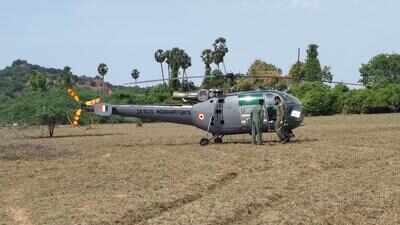 IAF Chetak helicopter makes emergency landing in Tamil Nadu