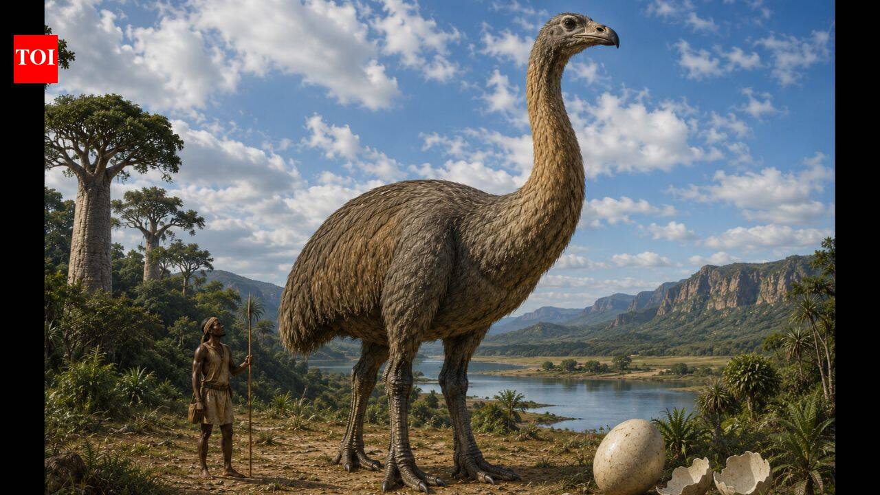 Elephant bird: Madagascar's giant flightless bird that laid the largest eggs in Earth's history