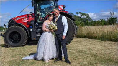 ‘Clarkson’s Farm’ star Kaleb Cooper ties the knot with Taya Wilkinson: ‘We both had the most amazing day!’