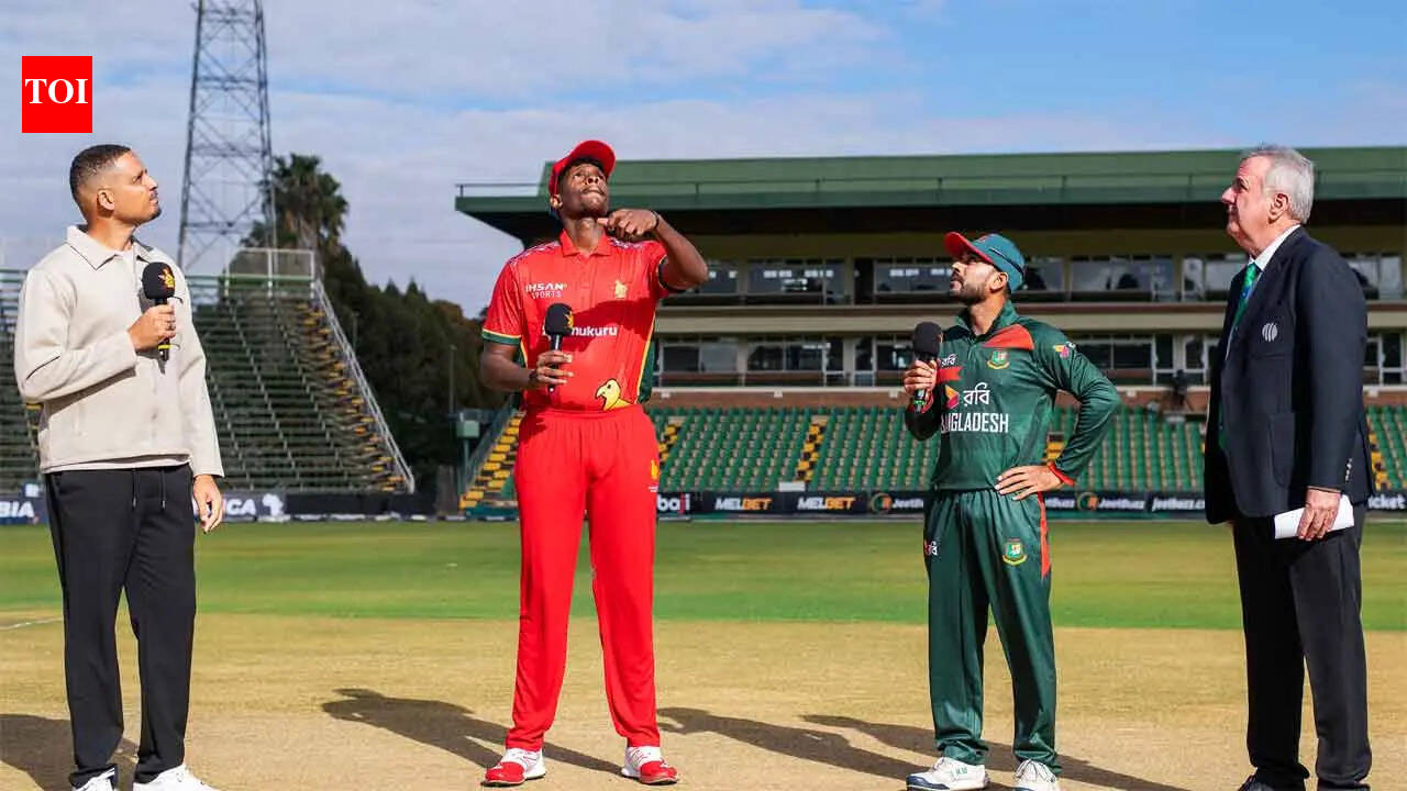Zimbabwe vs Bangladesh Live Score, 1st ODI