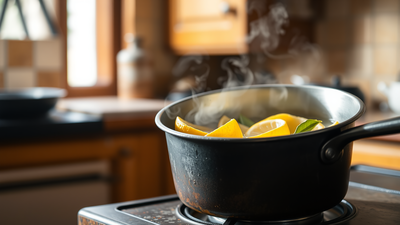 Boil lemon peels with bay leaves at home: What it’s for and its benefits